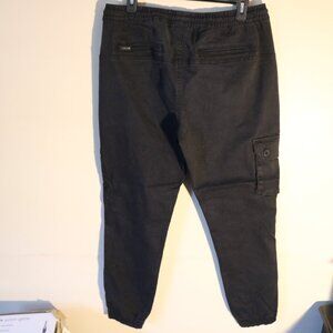 Joe's Jeans Cargo Jogger Pants Two Pairs Green and black Size L Large